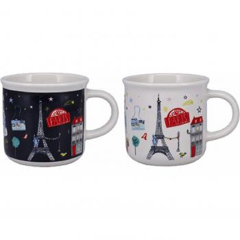 Set conische bekers Kiub Le Tout Paris La Nuit