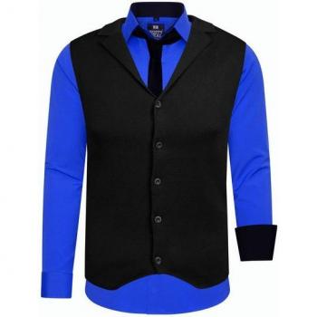 Langarm-Weste-Krawatten-Set Rusty Neal Herren L