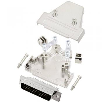 D-SUB 44 Pin Connector Set 180° Solder Bucket