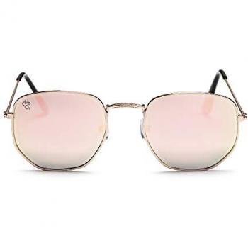 Occhiali da sole brand Chpo Ian Gold Rosa specchio