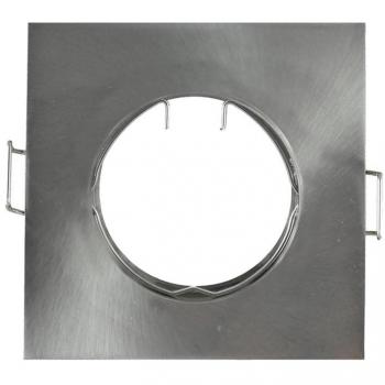 Lampe Spot Carrée en Acier Gu10