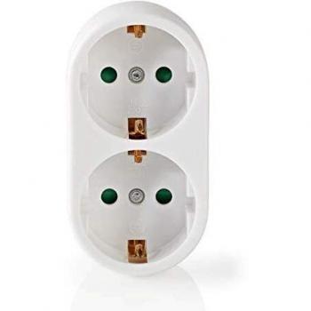Potencia del Divisor NEDIS: 2 tomas, 16 A, 3500 W, Blanco