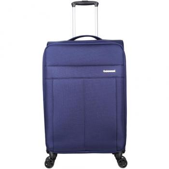 Decent D‑Upright Spinner 66 Espandibile Valigia Blu 70 l