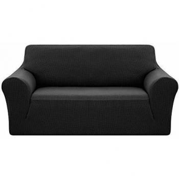 Dotted Jacquard Stretch Sofa Cover