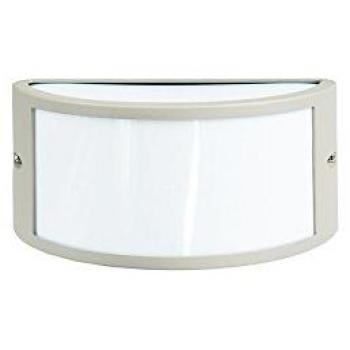 Applique Beca Enio 60W Argent pour Éclairage Extérieur