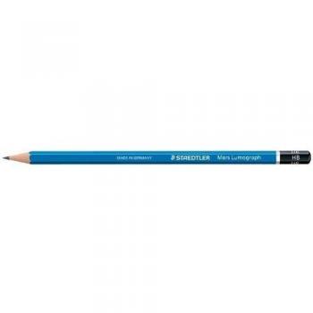 Lápiz de grafito Staedtler Mars Lumograph 100 6B unidad