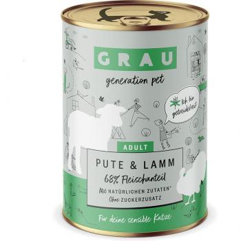 Grandi Golosi senza cereali – Tacchino e Agnello, 6x400 g