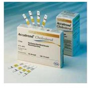 Accutrend Cholesterin Teststreifen
