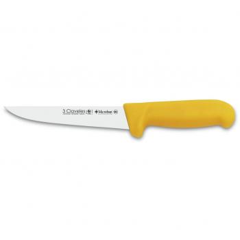 Cuchillo deshuesador 3 Claveles 18 cm mango amarillo
