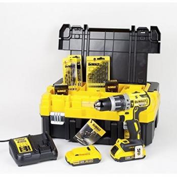DEWALT DCK796D2T-QW Schlagbohrschrauber-Set 18V 2,0(BL) mit Zubehör