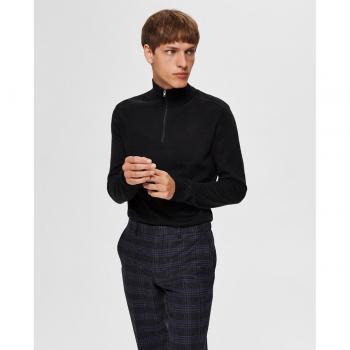 Selected Homme Pullover Berg 16074687 Schwarz Regular Fit XL male