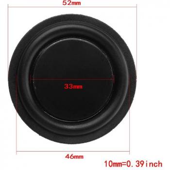 2PCS Passive Woofer Vibration Membrane for Subwoofer Repair