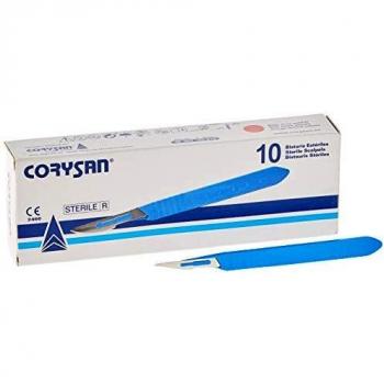Bisturí Corysan Esteril N.11 10 Uds