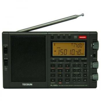 Tecsun PL-990X Bluetooth Weltempfänger für AM/SW/LW und MP3-Wiedergabe