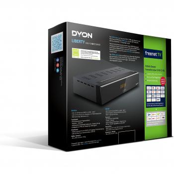 DYON Liberty DVB-T2 HD Receiver mit Irdeto Entschlüsselung