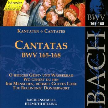Edition Bachakademie Vol. 50 (Geistliche Kantaten Bwv 165-168)