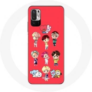Xiaomi Redmi Note 10T 5G BTS TinyTAN Case BT21 Poster