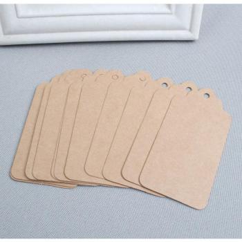 200pcs Blank Kraft Tags for Crafts