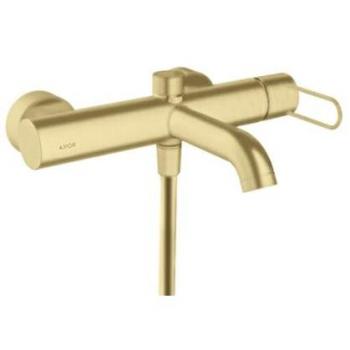 Hansgrohe Axor Uno mitigeur baignoire 38421250, 203 mm de hauteur, poignée arc, verre ou brossé