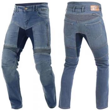 Trilobite Motorradhose Trilobite Parado Motorrad-Jeans Monolayer Herren blau slim fit 44/32