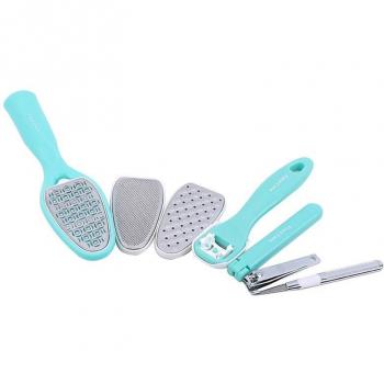 8PCS Foot Care Grater Set with Replaceable Limes