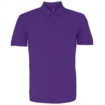Polo Short Sleeve Asquith & Fox Violet