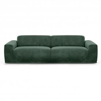 Hochwertiges Big-Sofa Braga in grün