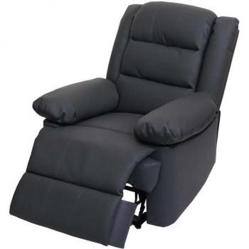 Stilvoller Relaxsessel MCW-G15, Grau, 101x87x100cm
