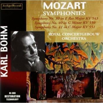 Symphonies n°39, N°40, N°41