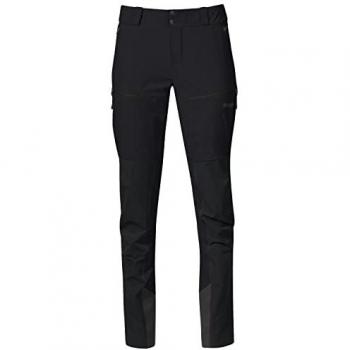 Pantaloni Trekking Softshell Bergans Rabot V2 Nero Donna