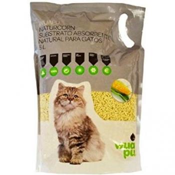 Wuapu naturcorn 6l absorbente gatos kitten