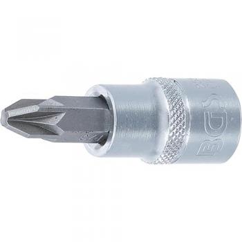 BGS 2552 Innenvierkant-Bit mit 10 mm (3/8) Kreuzschlitz-Antrieb