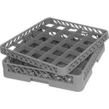 Vogue Multi-Level Glass Display Stand with 16 Slots