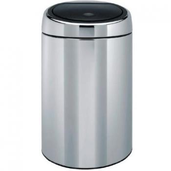Papelera Brabantia Touch Bin 20L acero brillante