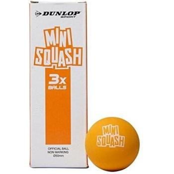 Dunlop PlayMini Squash Ball Set – 3 balls