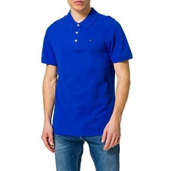Polo FINE Cobalto Tommy Jeans XS Uomo