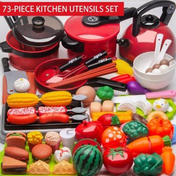 Cuisinière Enfantine – Kit Découpe Fruits 150 Pièces