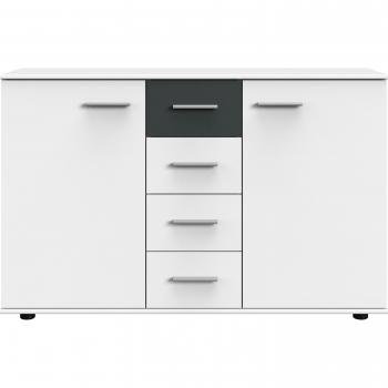 WIMEX Kombikommode Budapest, 130 cm, weiß
