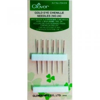 Clover Gold Eye Needles No. 24