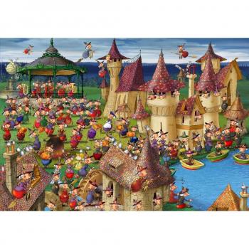 Puzzle Sorcières au Château