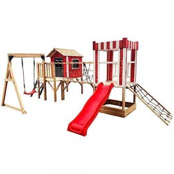 Altalena Scivolo Parco Giochi Home Deluxe Wunderland 555x340