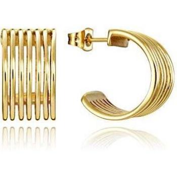 Pendientes de acero dorado Viceroy para mujer