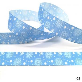 Decoración Navideña en Cinta 5 Yards 25 mm – Transferencia Térmica para Bodas y Accesorios