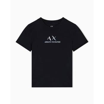 Casual T‑shirt Noir Femme L avec Logo Graphique XW001345AF16356UC001