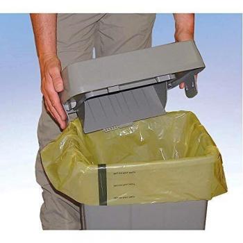 Clinical Waste Sack For Landfill Medium Duty Yellow Pack of 250 FAYB5