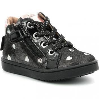 Sneaker Haute Cuir Noir Aster Wouhou