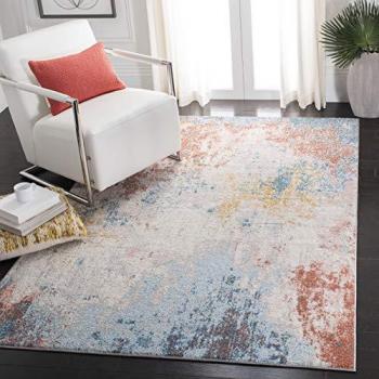 Tulum Beige & Blush Natural Texture Area Rug – 4′ by 6′