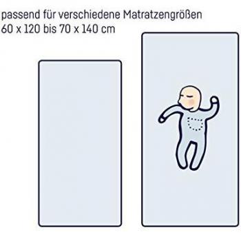 Lenzuolo in jersey ecru per lettino ZÖLLNER