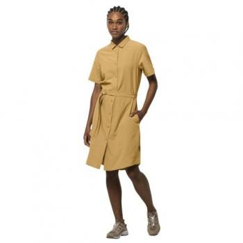 Jack Wolfskin Tuta Donna Holiday Midi Colore Giallo Miele