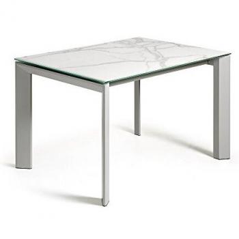 Table extensible en grès cérame Axis 120 (180) cm